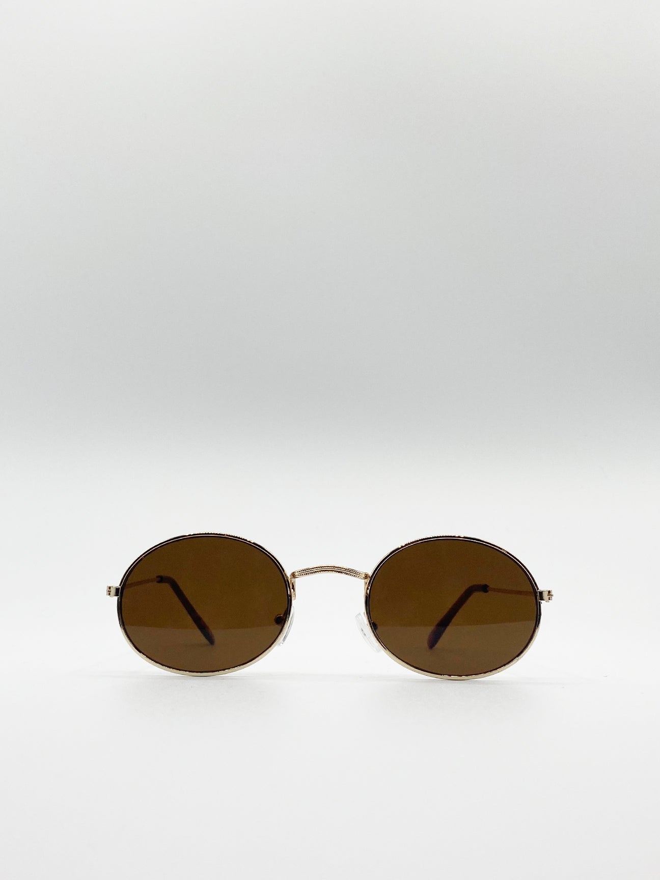 Round Metal Frame Sunglasses - svnx