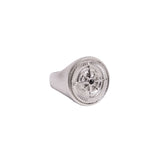 SVNX Compass Signet Pinky Ring - svnx