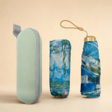 Monet Water Lillies Umbrella with Travel Case