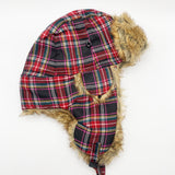 Red Multi Trapper Hat