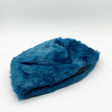 Turquoise Faux Fur Hat