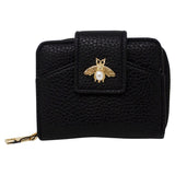 Bee Embellishment Purse in Black