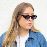 Classic cat eye frame sunglasses