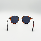 Oversized Round Sunglasses in Tortoiseshell