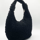 Abby Borg Shoulder Bag In Black