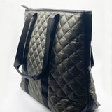Anton Quilted Nylon Tote Bag