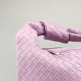 Ava Lilac Woven Grab Bag