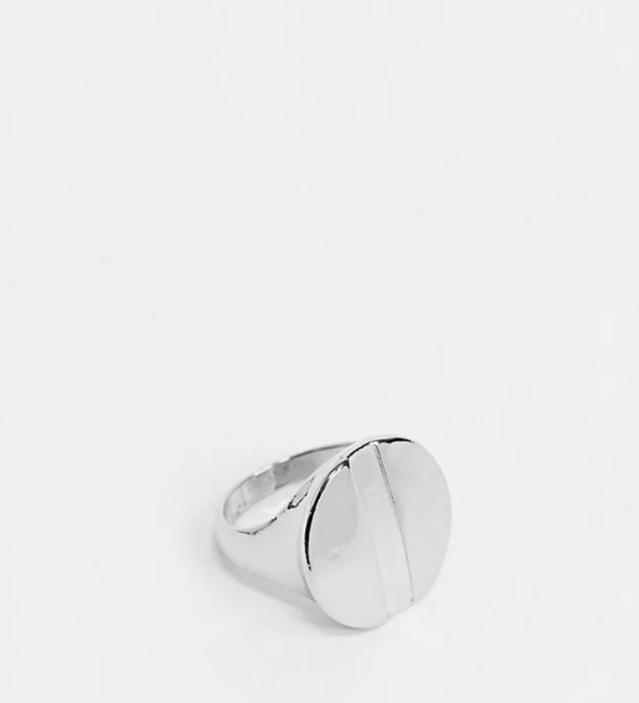Screw Shaped Silver Ring - svnx