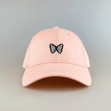 Butterfly Embroidered Cap