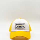 Trucker Hat With Embroidered Slogan