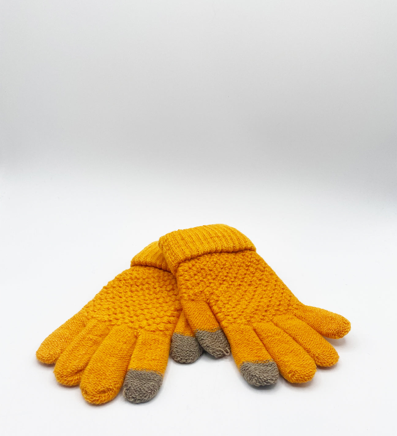 Textured Touchscreen Knitted Gloves - svnx