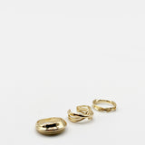 Gold Ring 3 Pack