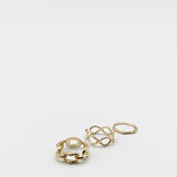 3 Pack Dainty Rings In Gold
