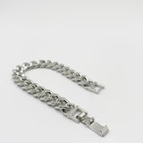 Chunky Chain Bracelet In Silver