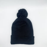 Knitted Pom Pom Beanie - svnx