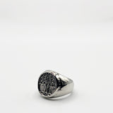 Engraved Chunky Ring
