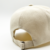 DANIA Cotton baseball cap with lemon embroidery in cream