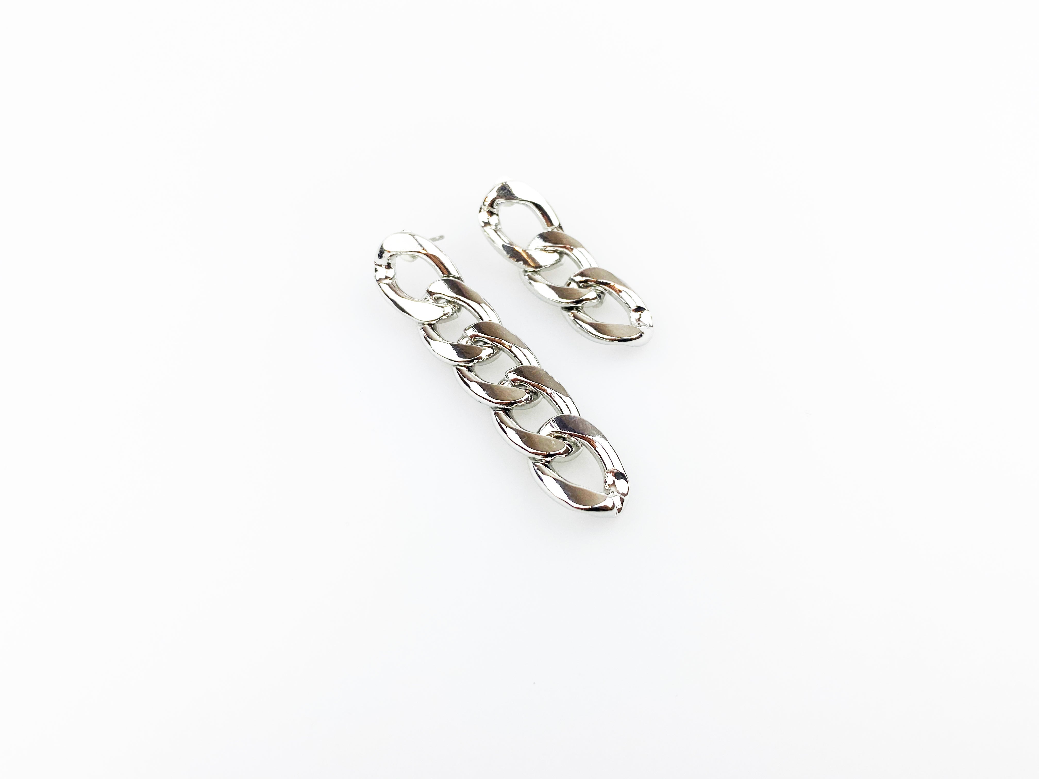 Chain Stud Earrings - svnx