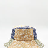Patchwork Paisley Print Bucket Hat