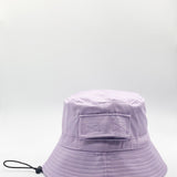 Bucket Hat With Pocket Detail