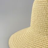 Woven Straw Bucket Hat