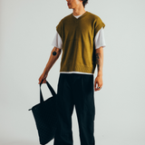 Nylon Quilted Tote Bag