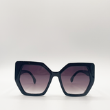 Oversized cat eye sunglasses