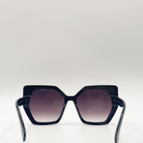 Oversized cat eye sunglasses