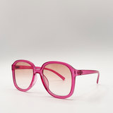 Ombre lense oversized sunglasses