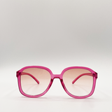 Ombre lense oversized sunglasses