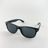 Classic Wayfarer Sunglasses With Black Matt Frame - svnx
