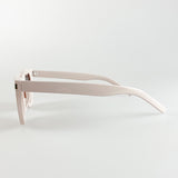 Rectangle Frame Sunglasses with Heart Lenses