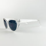 Transparent Frame Cat Eye Sunglasses