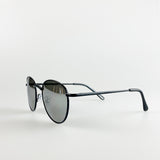2 Pack Rounded Sunglasses with Metal Frames