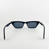 Cat Eye Plastic Frame Frame Sunglasses