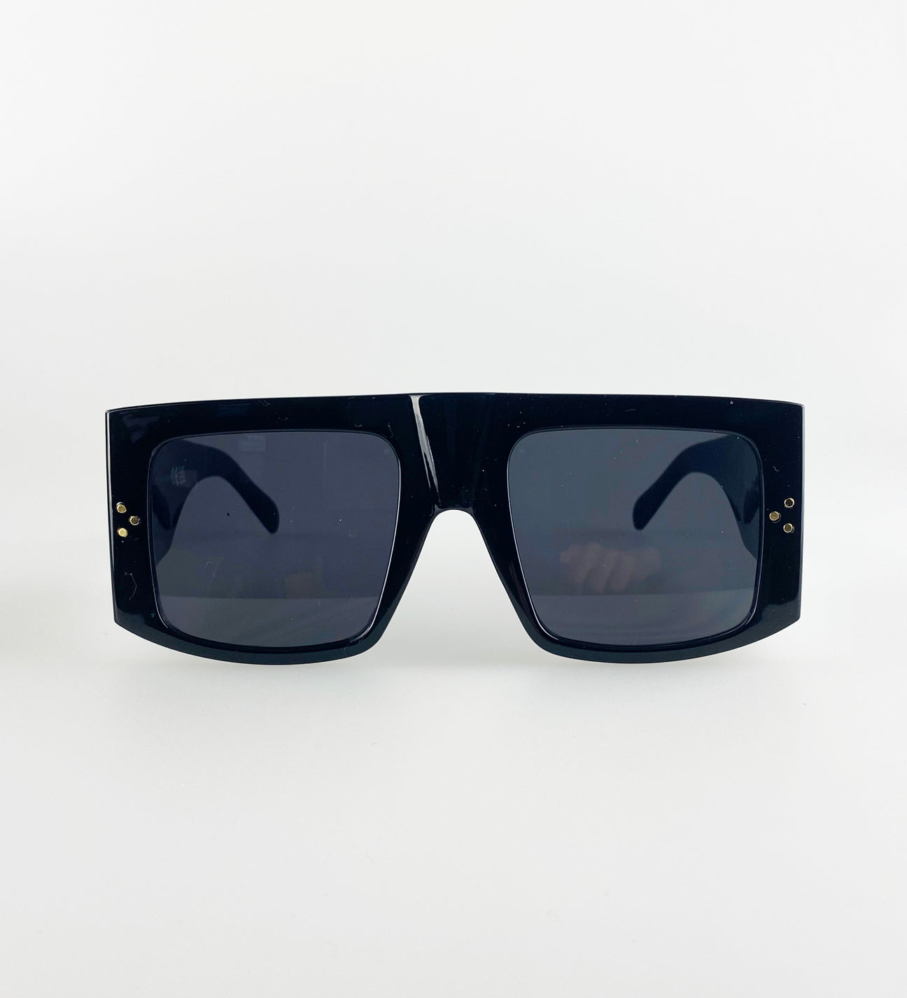 Oversized Wraparound Plastic Frame Sunglasses - svnx