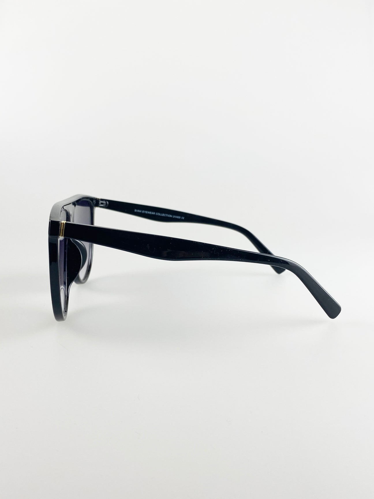 Oversized Rounded Frame Sunglasses with Ombre Lenses - svnx