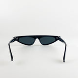 Flat Top Cateye Sunglasses with Plastic Frames