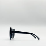 Oversized Square Plastic Frame Sunglasses