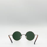 Classic Metal Frame Round Sunglasses - svnx
