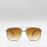2 Pack Classic Navigator Sunglasses in Brown and Black
