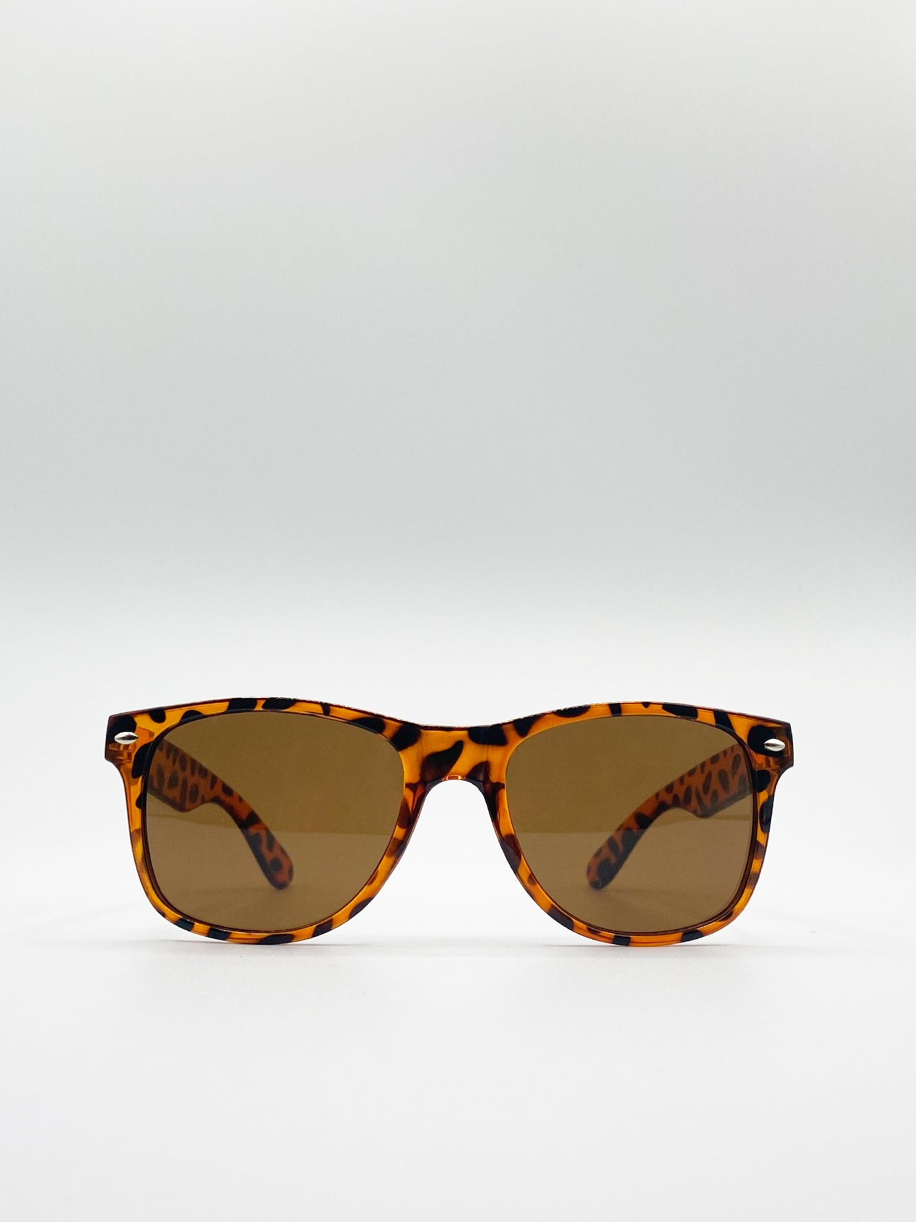 Classic Wayfarer Plastic Frame Sunglasses - svnx