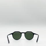 Classic Preppy Plastic Frame Sunglasses