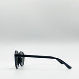 Classic Preppy Plastic Frame Sunglasses