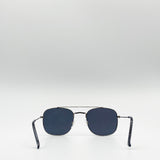 Aviator Style Double Bridge Sunglasses