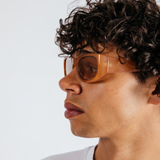 Wrap Sunglasses with Plastic Frames