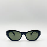 Chunky Angular Cat Eye Sunglasses