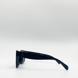 Plastic Oversized Frame Square Sunglasses