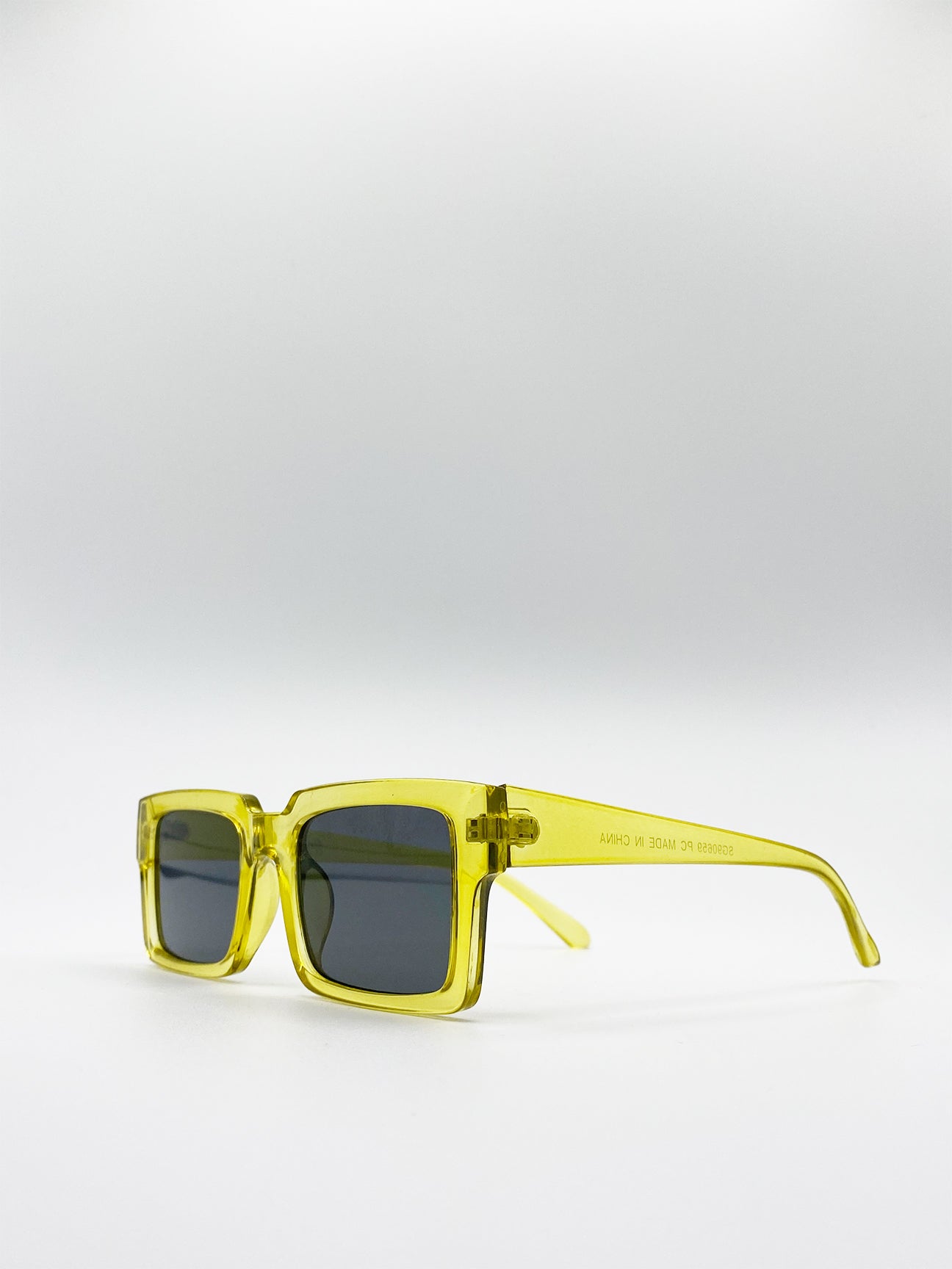 Square Crystal Frame Sunglasses - svnx