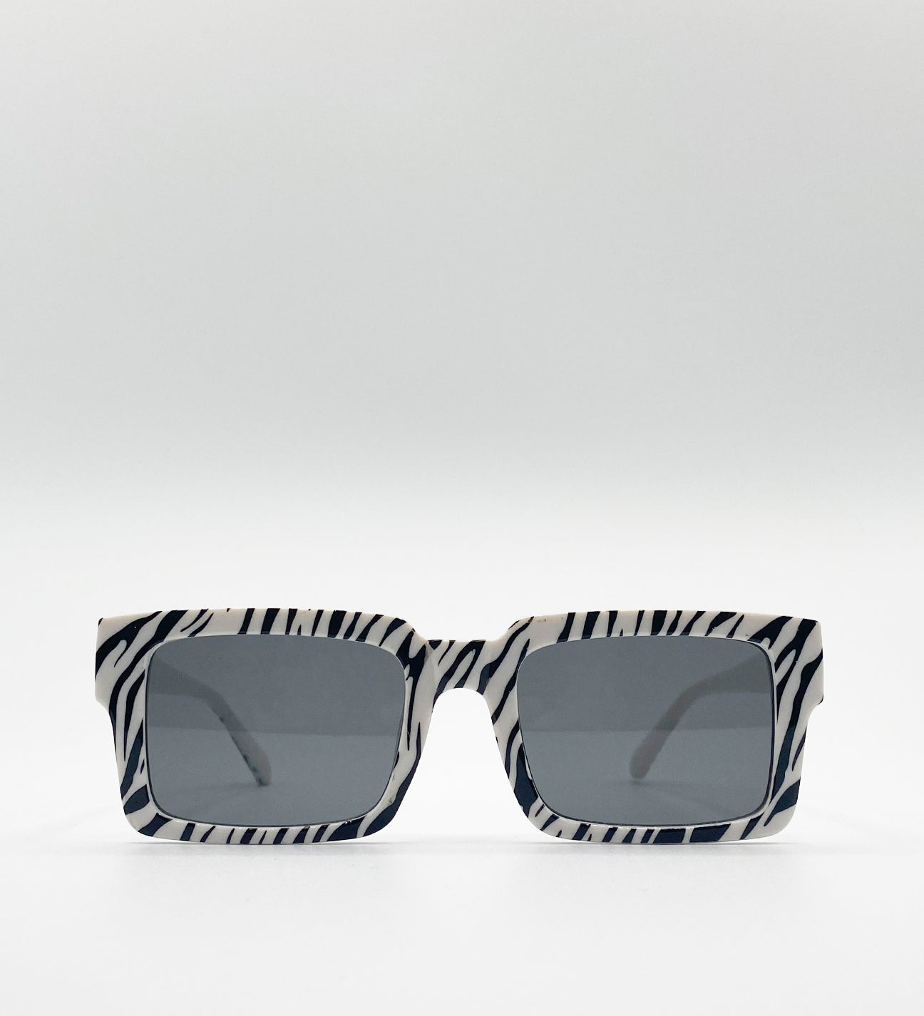 Square Plastic Frame Sunglasses